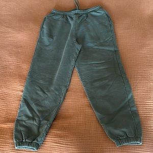 Pangaia Signature Sweatpants in Olive sz L